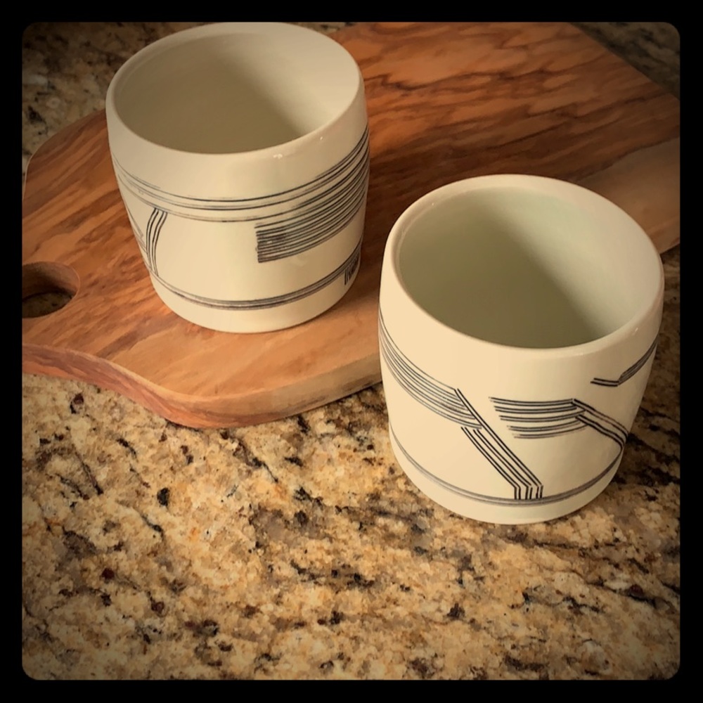 HOST PICK!!!!! Artisan Taylor Ceramics Teacups (2)
